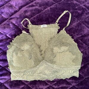 Listicle Olive Lace Bralette
